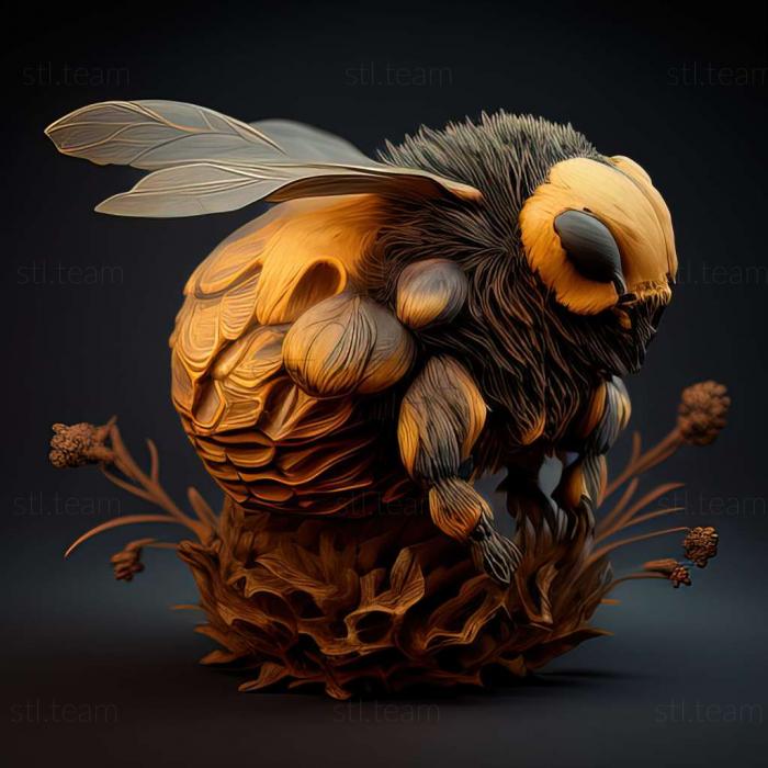 3D модель Bombus pensylvanicus (STL)